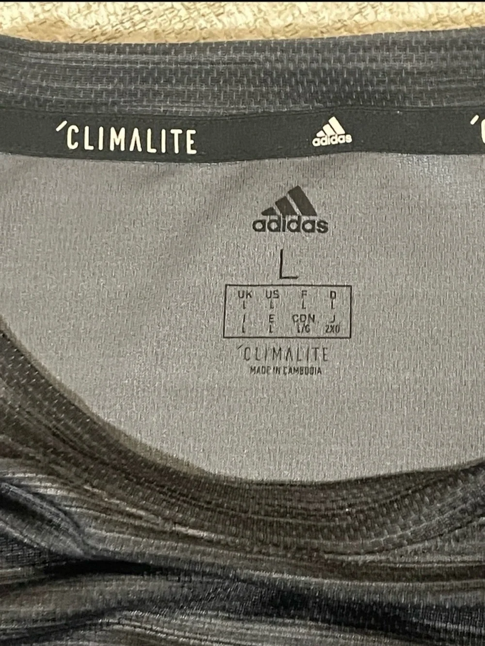 Adidas Mens Performance Shirts Bundle Lot of 3 L - Picture 5 of 16
